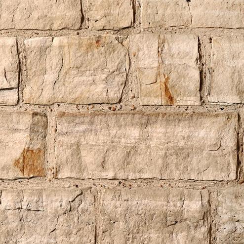 Wealden Sussex Sandstone Cottage Coursed Split Face Walling (CSFW)