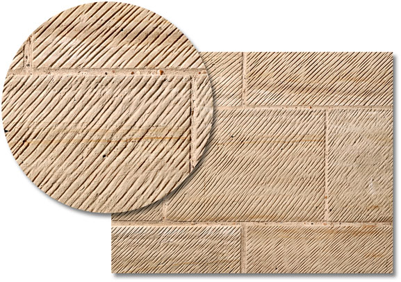 Wealden Sussex Sandstone Fine Hand Tooled Walling (FHTW)