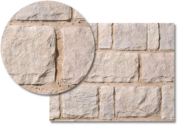 Kentish Style Coursed Split Face Walling (CSKT)